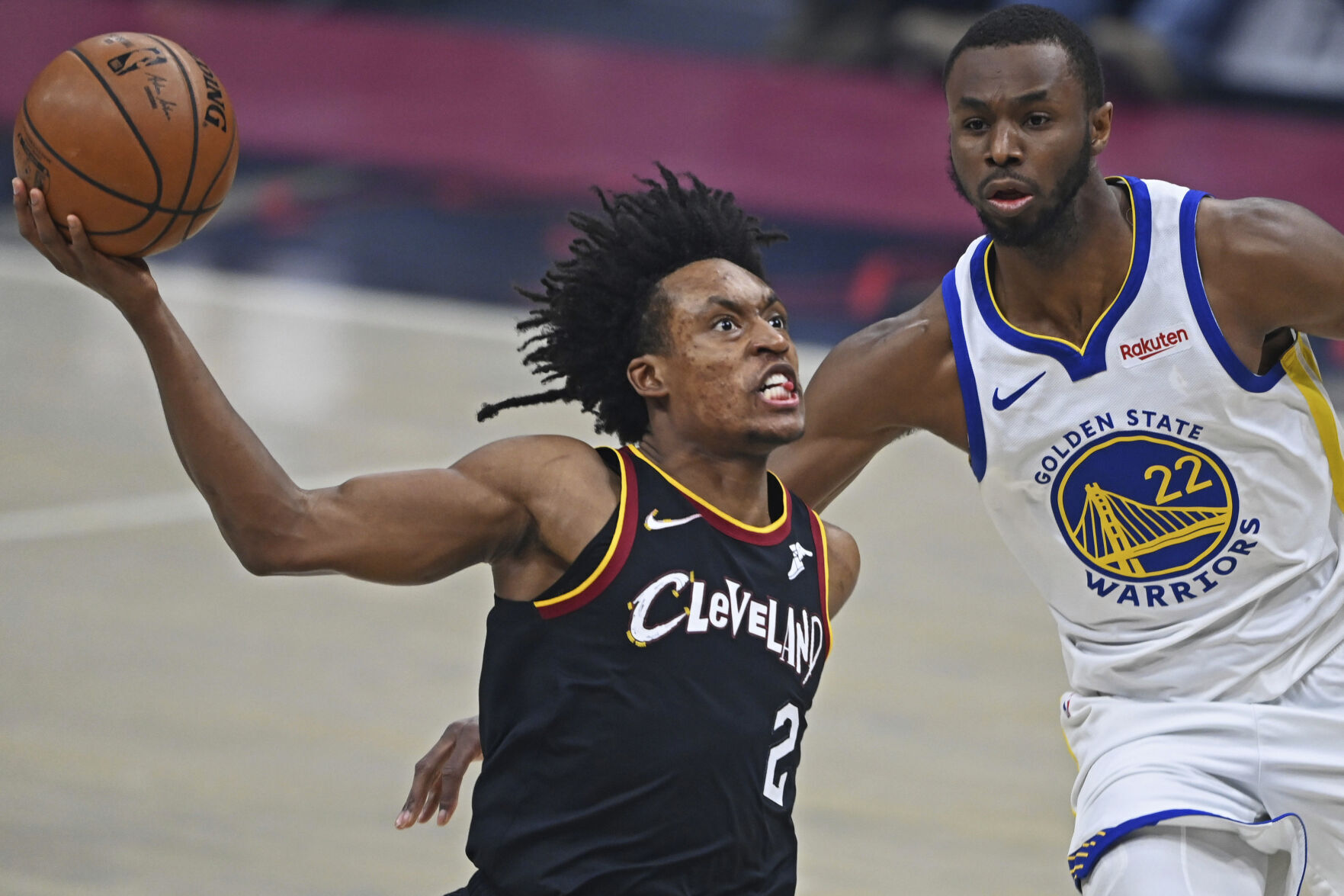 APTOPIX Warriors Cavaliers Basketball